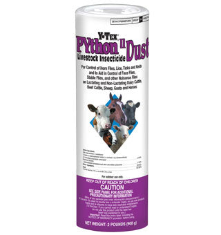 Python II Dust Livestock Insecticide Shaker Can