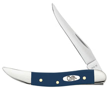 Load image into Gallery viewer, Case Navy Blue Synthetic Smooth Small Texas Toothpick Knife
