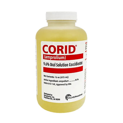 Corid 9.6% Oral Solution (Amprolium) - 16oz