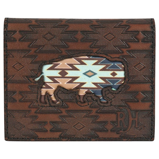 Red Dirt Hat Co. Men's Sest Buffalo Bifold Wallet