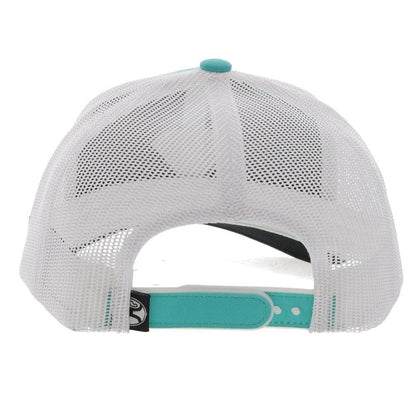 Hooey Youth RLAG Turquoise/White Hat