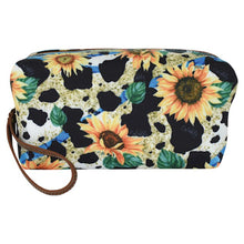 Load image into Gallery viewer, Catchfly Vinyl Canvas Cosmetic Pouch
