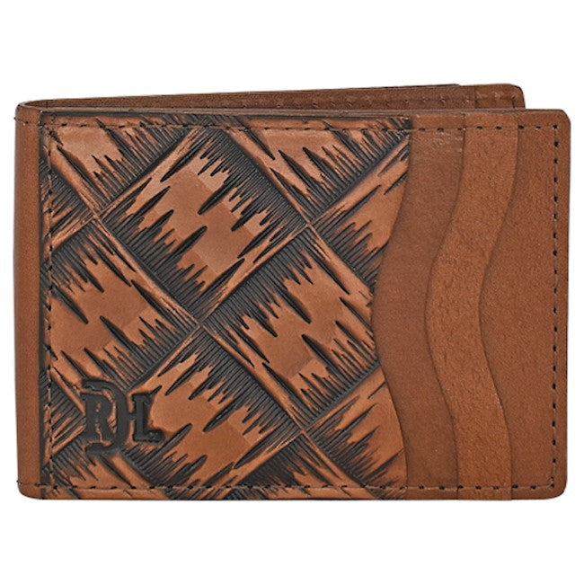 Red Dirt Hat Co. Men's XL Basketweave Bifold Wallet