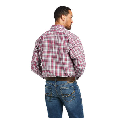 $25: Ariat Men’s Pro Series Rose Bud Plaid Judson Western Shirt Sale Men’s Western