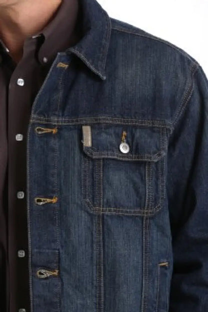 $25: Cinch Men’s Dark Stonewash Denim Jacket Sale Men’s Jacket