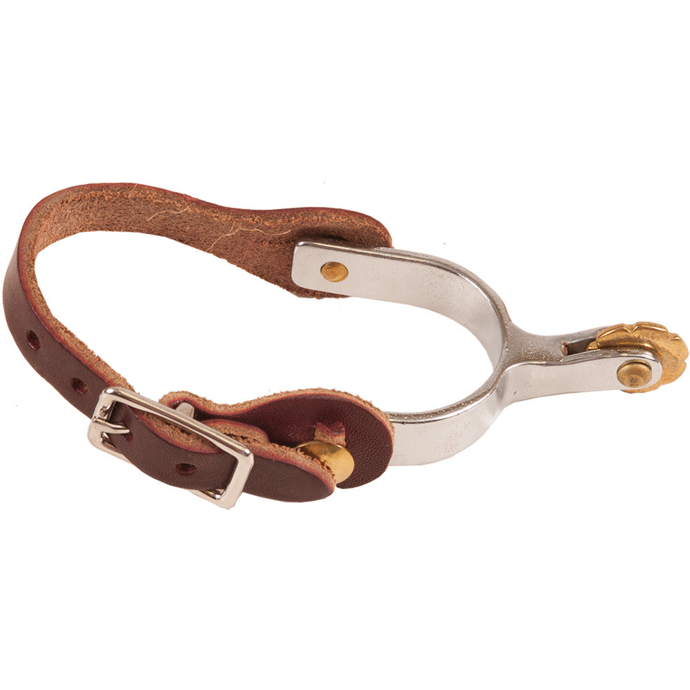 CST Toddler Chrome Spurs with & without Straps