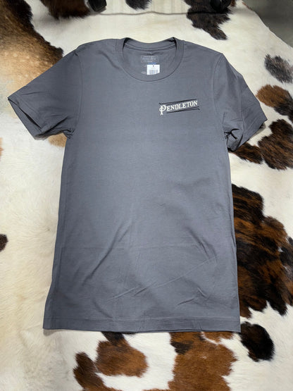 Pendleton Men's Asphalt Rodeo Plaque T-Shirt