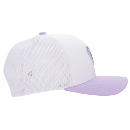 Hooey Purple Diamond Rope Like A Girl Trucker Hat