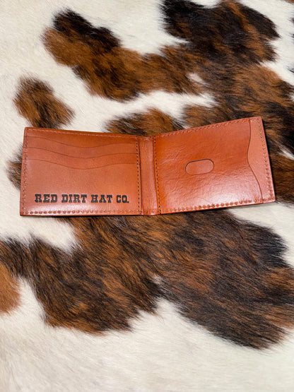 Red Dirt Hat Co. Men's XL Basketweave Bifold Wallet