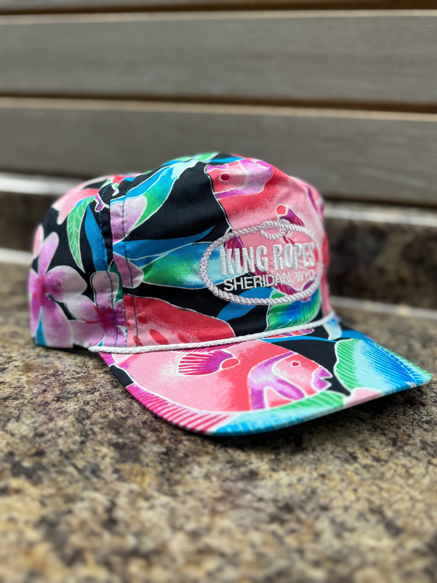 King Ropes Poplin Golf Cap
