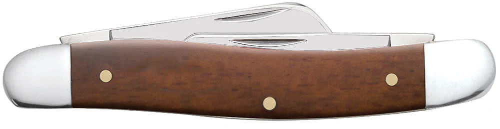 Case Smooth Chestnut Bone Medium Stockman Knife