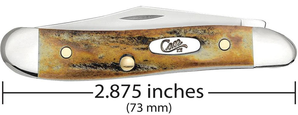 Case Genuine Stag Peanut Knife