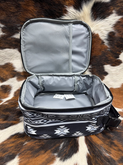 Hooey Black & Gray Aztec Lunchbox