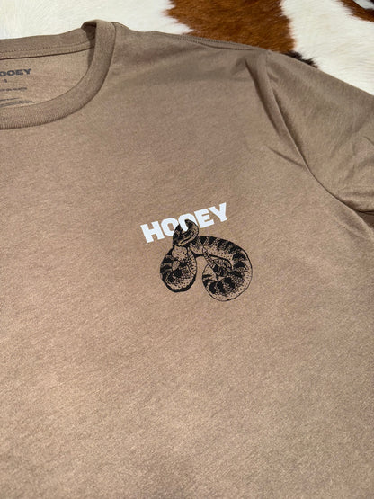Hooey Men's Brown Rattlesnake Roundup T-Shirt