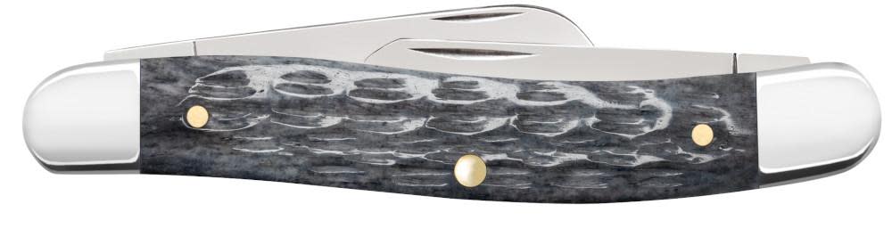 Case Gray Bone Crandall Jig Medium Stockman Knife