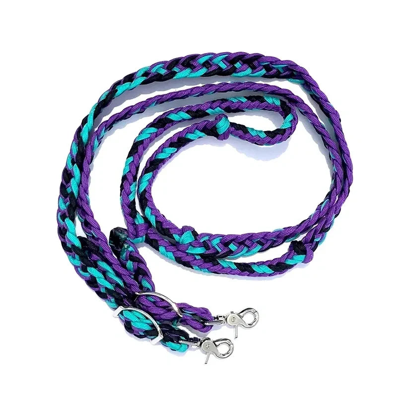 The Epic Animal Braided Barrel Reins