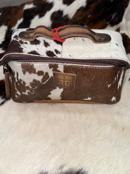 STS Elise Cowhide Makeup Bag