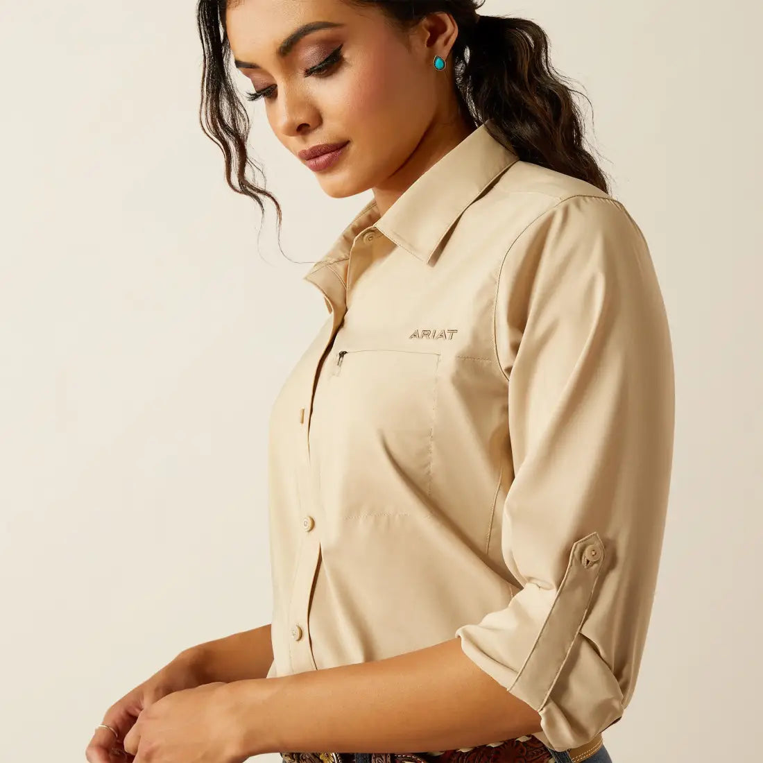 Ariat Women’s VentTEK White Pepper Western Shirt Sale Women’s Western