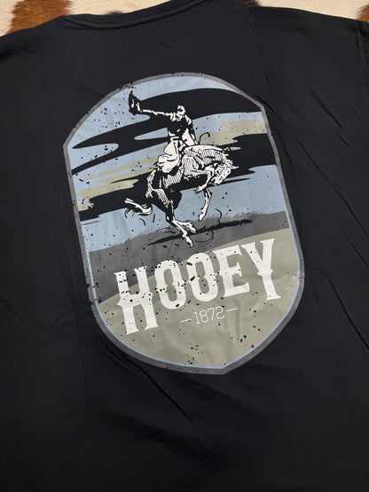 Hooey Men's Black Cheyenne Bucking Horse T-Shirt