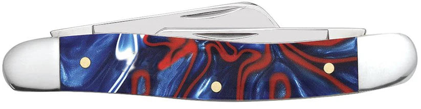 Case Smooth Patriotic Kirinite Medium Stockman Knife
