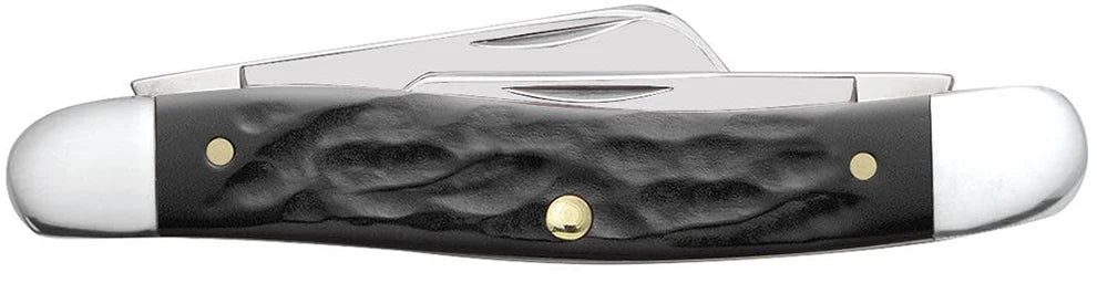 Case Rough Black® Synthetic Medium Stockman Knife