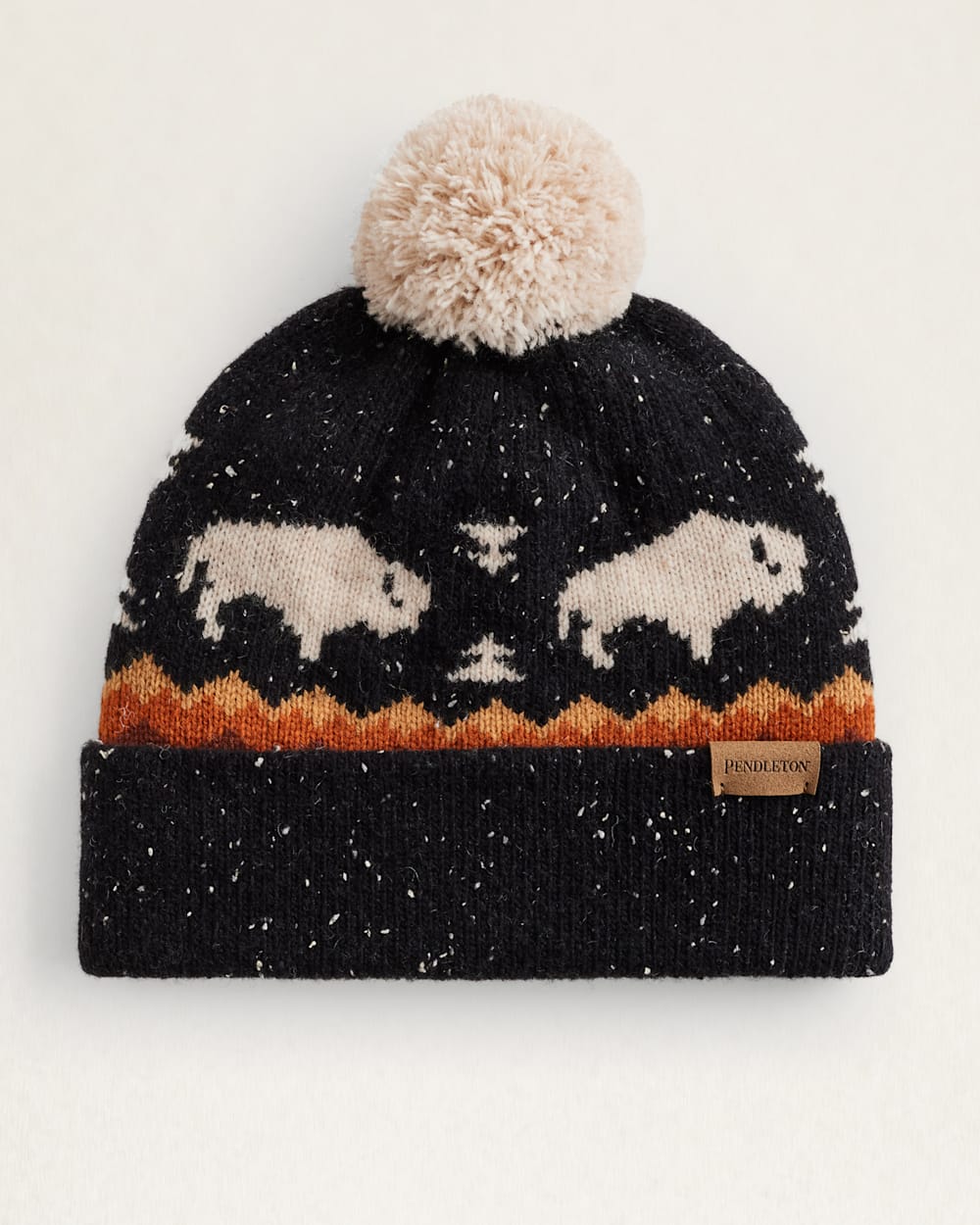 Pendleton Lambswool Buffalo Hat & Texting Gloves