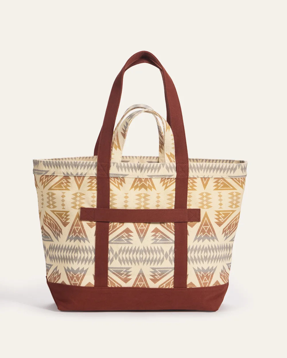 Pendleton Ponderosa Brick Astoria Canvas Large Tote