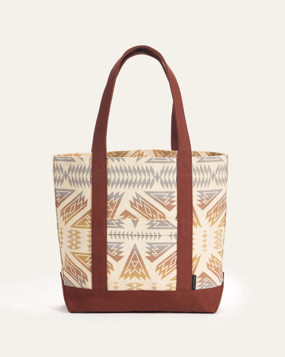 Pendleton Ponderosa Brick Astoria Canvas Medium Tote