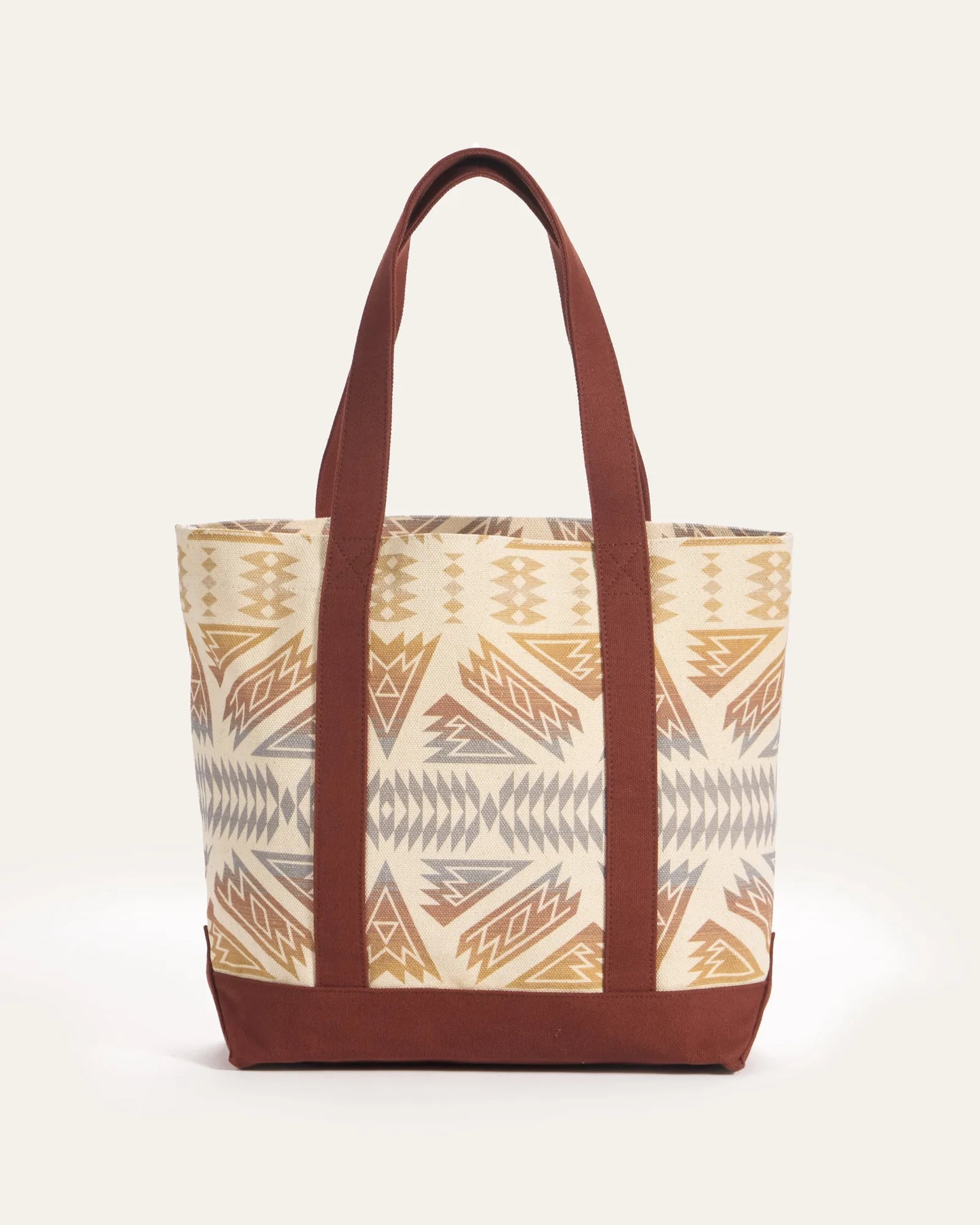 Pendleton Ponderosa Brick Astoria Canvas Medium Tote