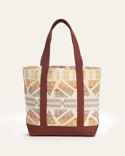 Pendleton Ponderosa Brick Astoria Canvas Medium Tote