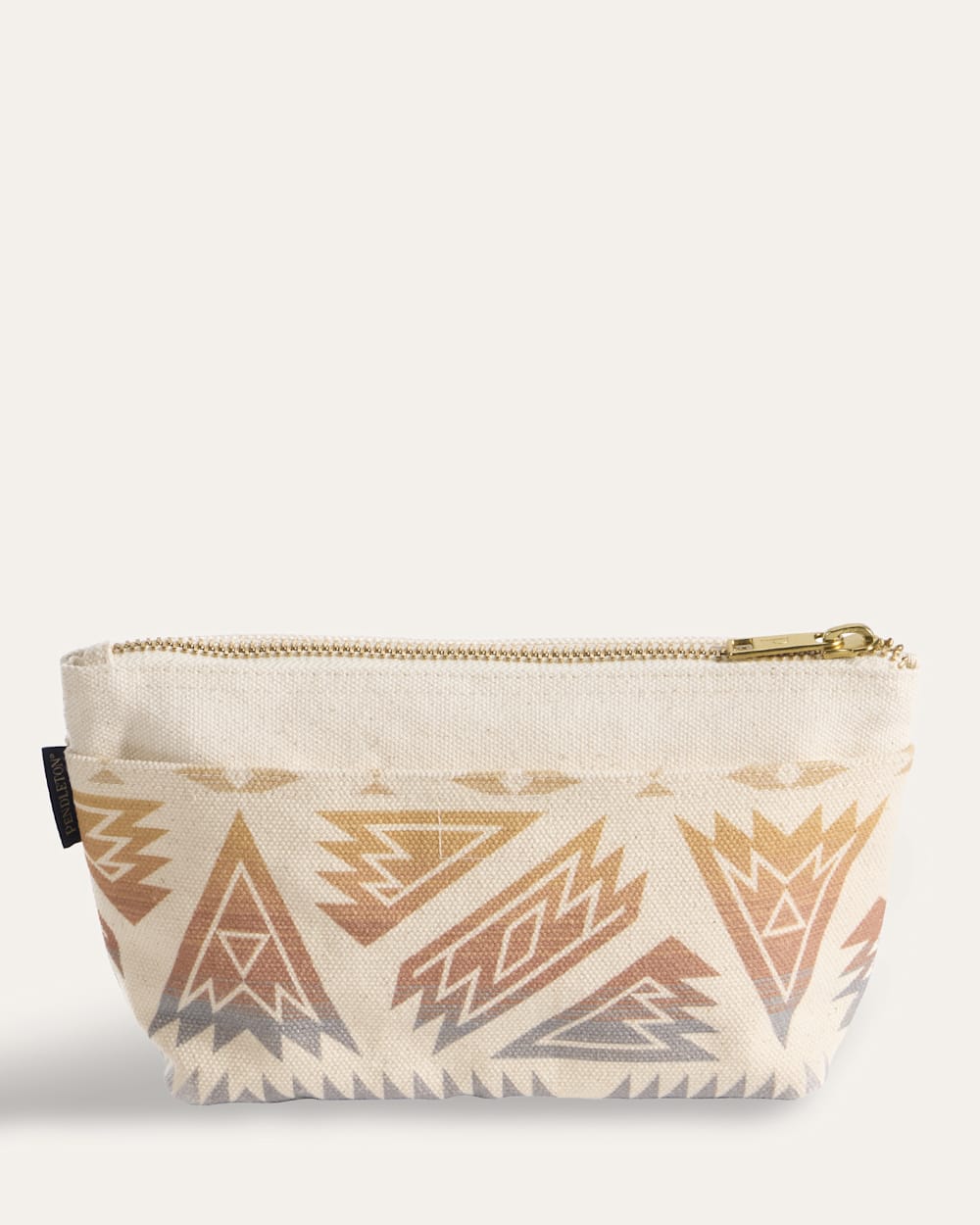 Pendleton Ponderosa Ivory Astoria Canvas Zip Pouch