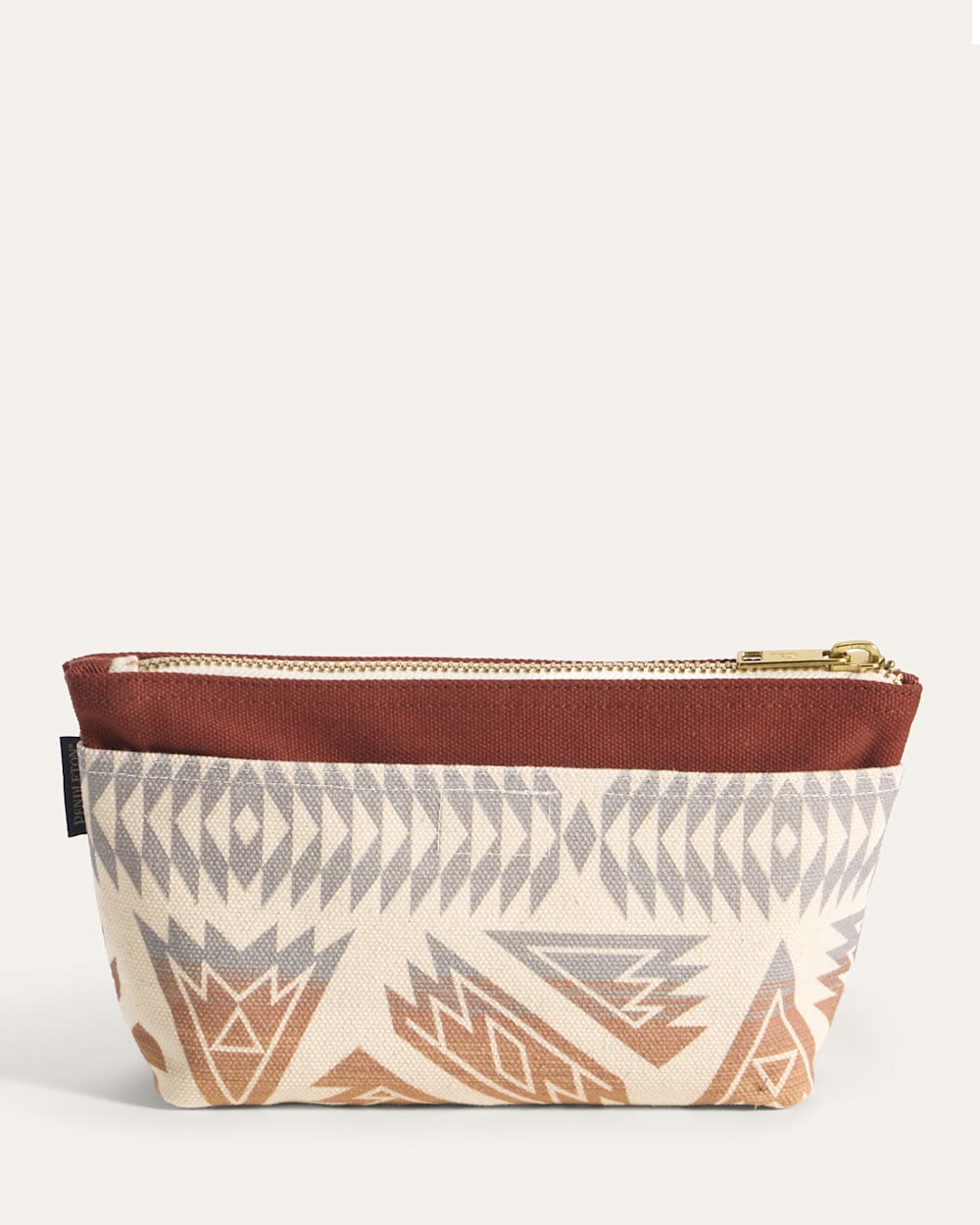 Pendleton Ponderosa Brick Astoria Canvas Zip Pouch