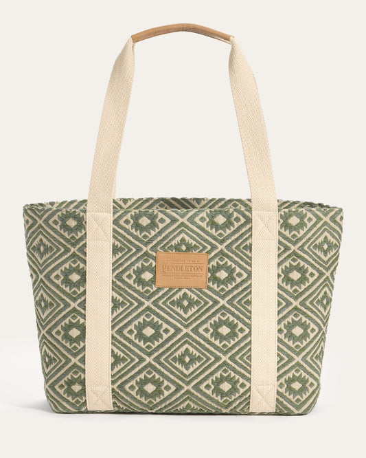 Pendleton Green/Blue Bayside Tote