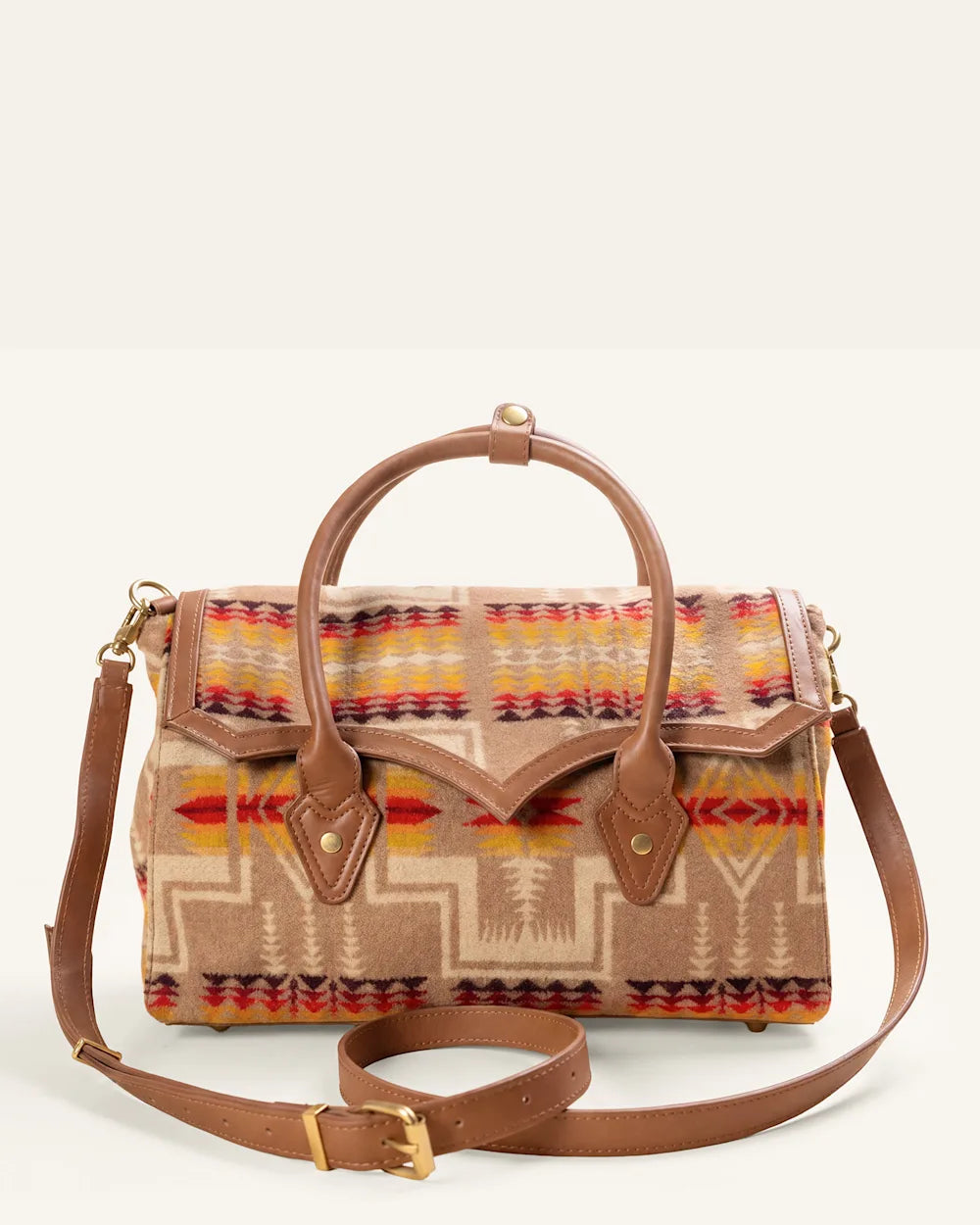 Pendleton Harding Tan Look West Handbag