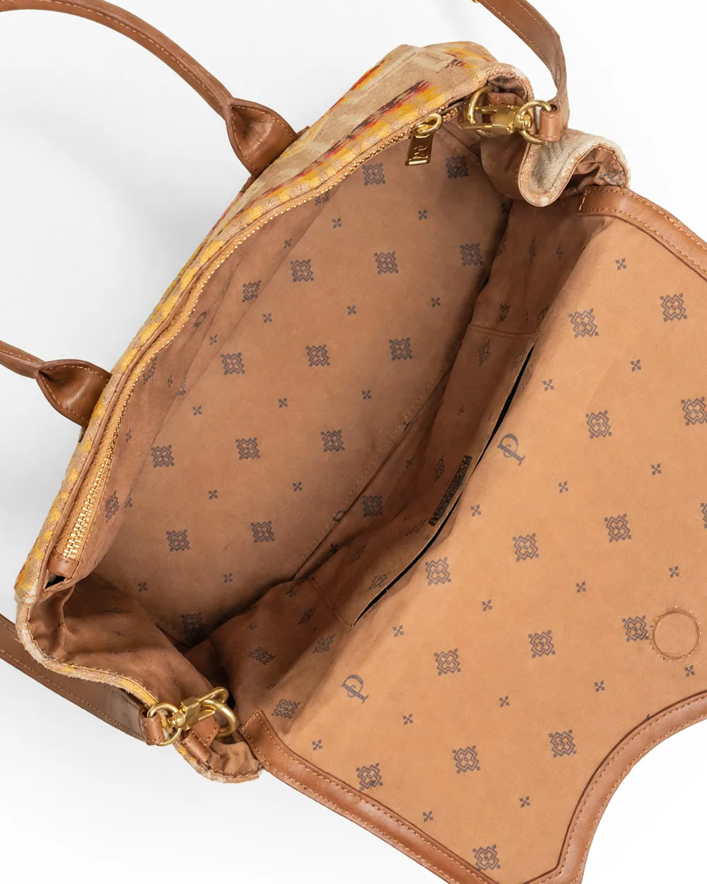 Pendleton Harding Tan Look West Handbag