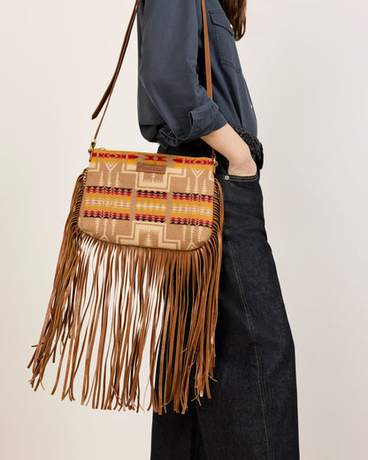 Pendleton Harding Tan Look West Crossbody Bag