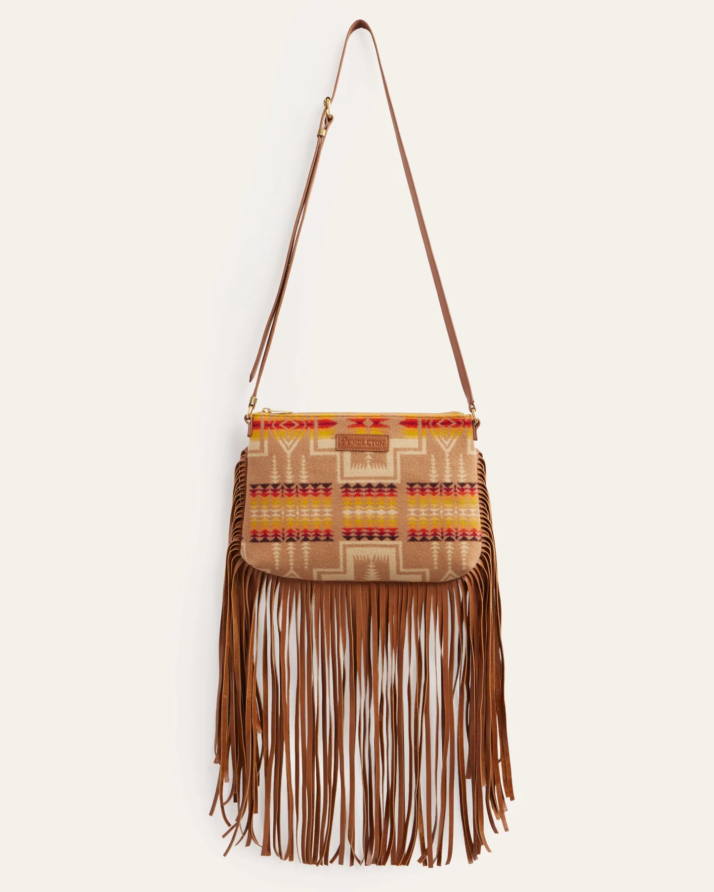 Pendleton Harding Tan Look West Crossbody Bag