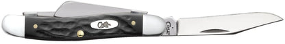 Case Rough Black® Synthetic Medium Stockman Knife