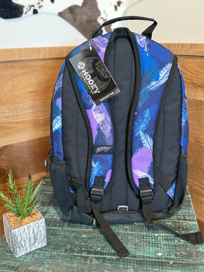 Hooey Rockstar Backpack : Multi Color Feather