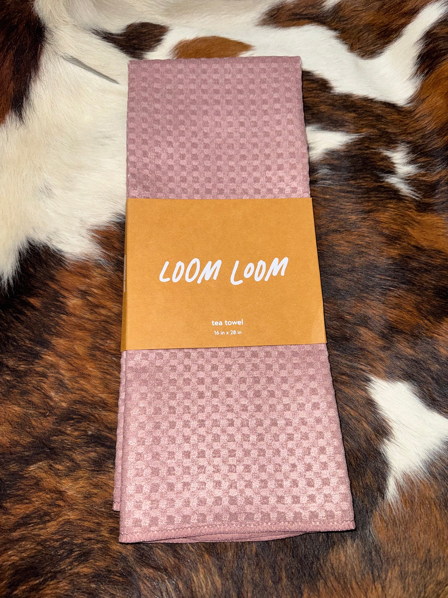 Taupe Brown- Loom Loom Kitchen Tea Towel