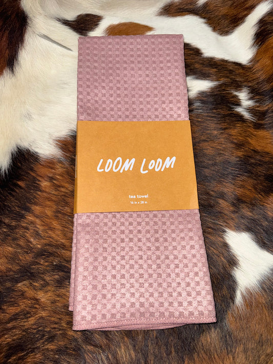 Taupe Brown- Loom Loom Kitchen Tea Towel