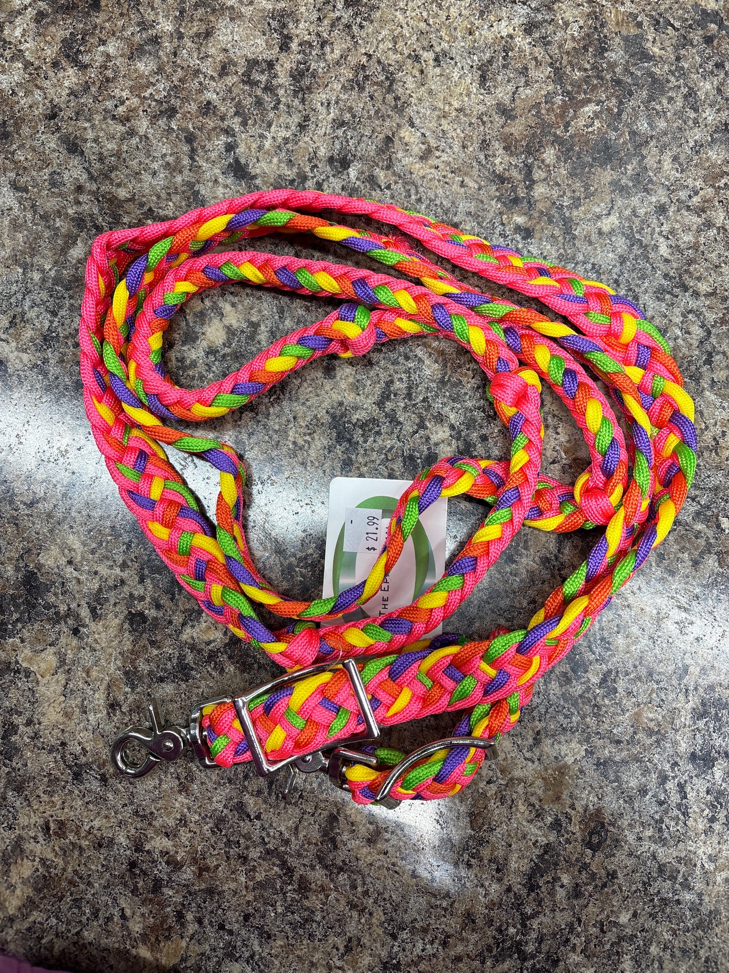 The Epic Animal Braided Barrel Reins
