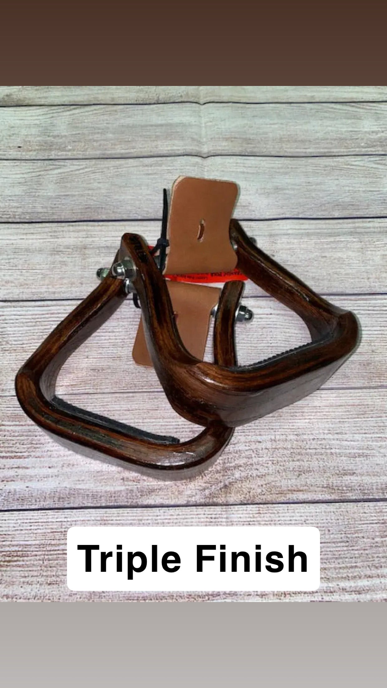 Nettles Stirrups "The Barrel Racer" - Petite 2"