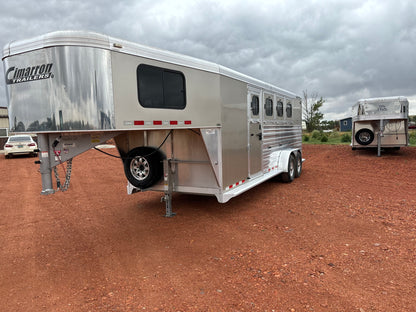 2018 Cimarron 4 Horse Trailer