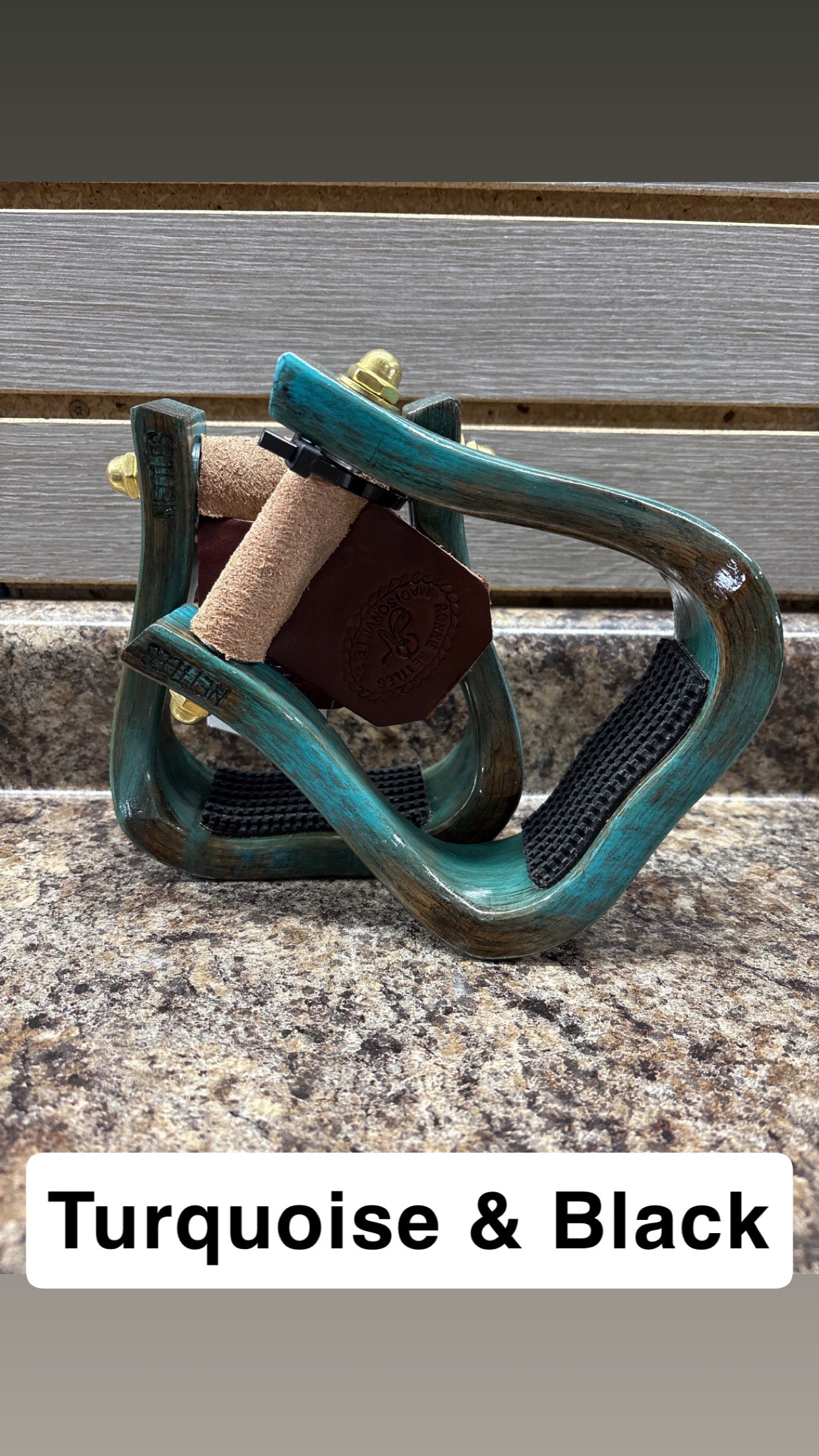 Nettles Stirrups "The Barrel Racer" - Petite 2"