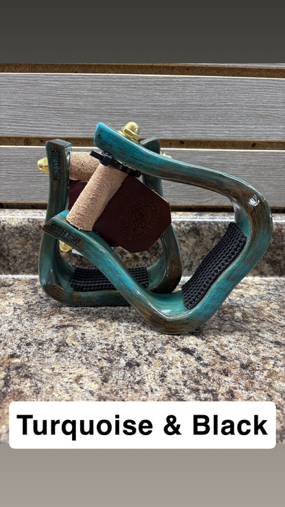 Nettles Stirrups "The Barrel Racer" - Petite 2"