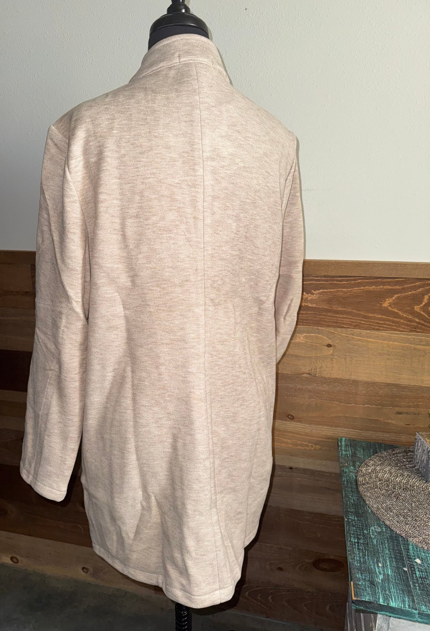 Trisha Tyler Women's Heather Oatmeal Margaret Overcoat