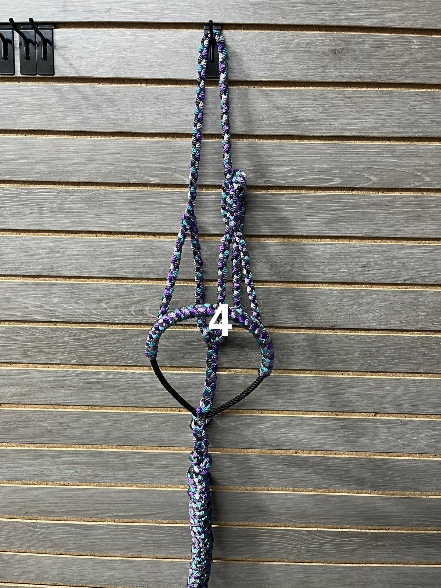 LMB Mule Tape Wrapped Rope Nose Halter - Multicolor