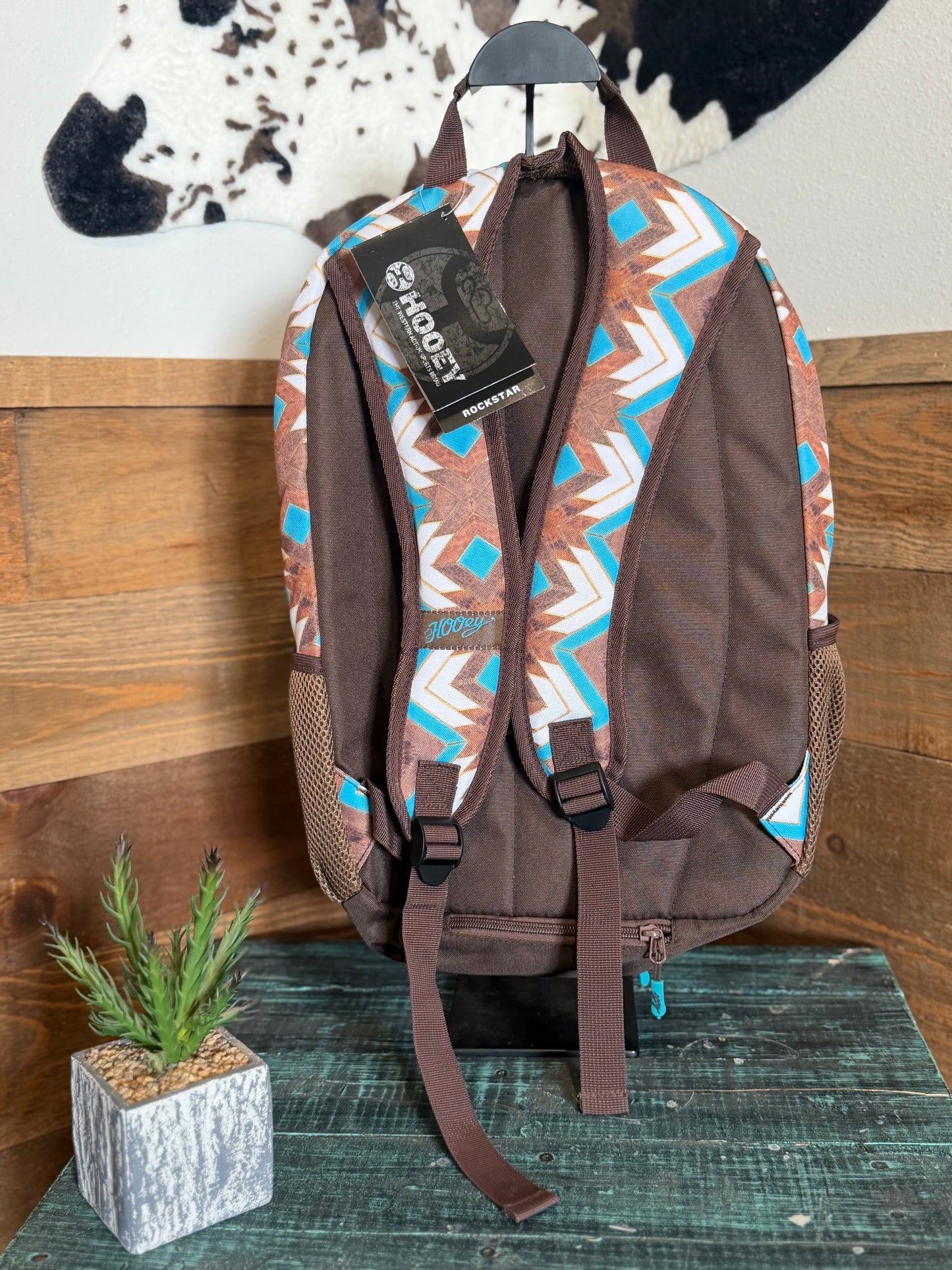 Hooey Rockstar Backpack : Aztec/Brown