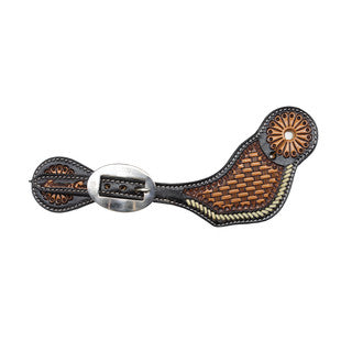 Professional's Choice Buckstitch Basket Spur Strap